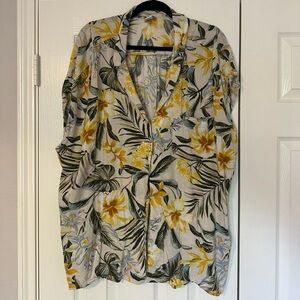 Old Navy | 3X | Tropical Print Shirt